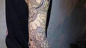 日本花臂纹身图案,传统与现代的交融美学