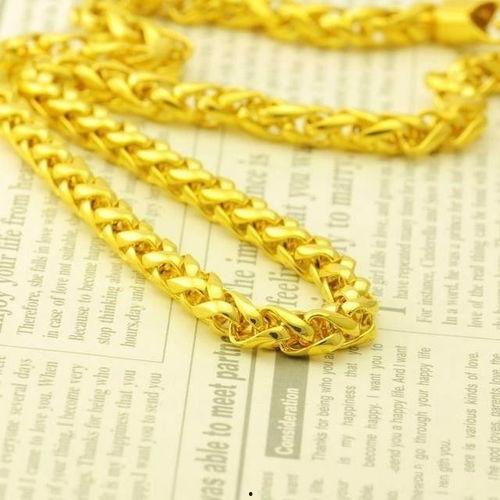 明星戴的黄金项链,黄金项链见证明星风采